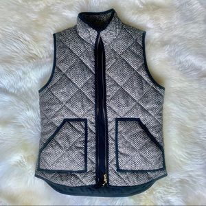 J. Crew Herringbone Vest